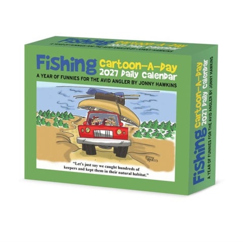 Fishing Cartoon-A-Day 2027 Box