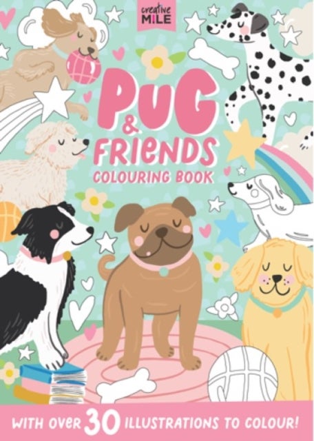 Pug & Friends Colouring Book