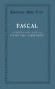 Entretien avec M. de Saci sur Epictete et Montaigne
