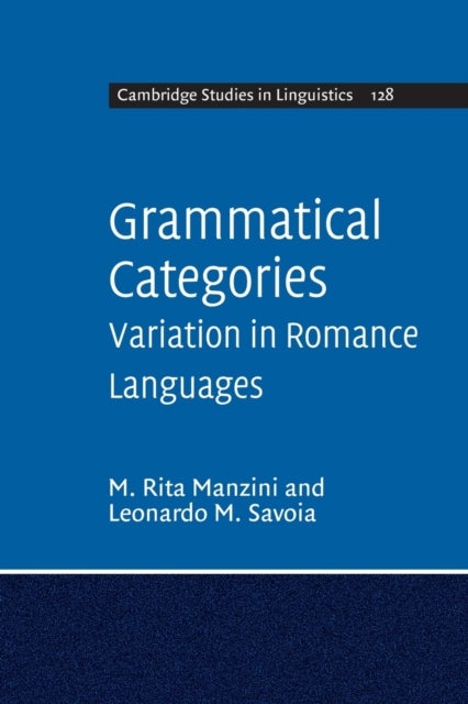 Grammatical Categories - Variation in Romance Languages