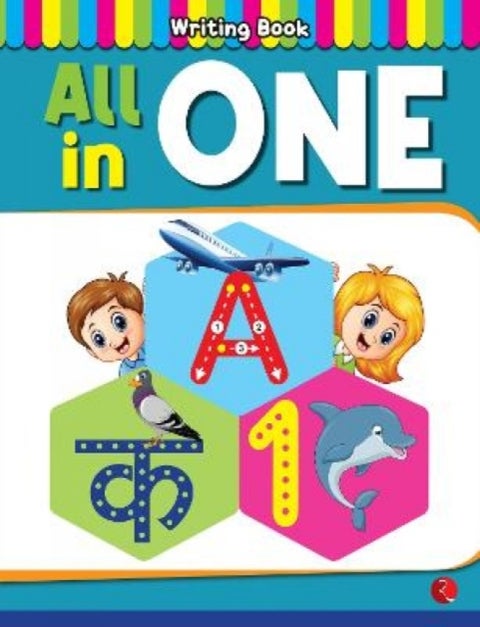All in One - Practice Writing Book for English and Hindi
