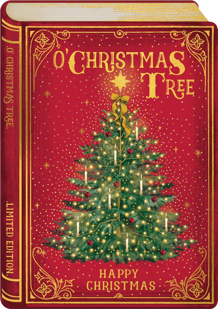 Julekort Storybook Christmas Tree