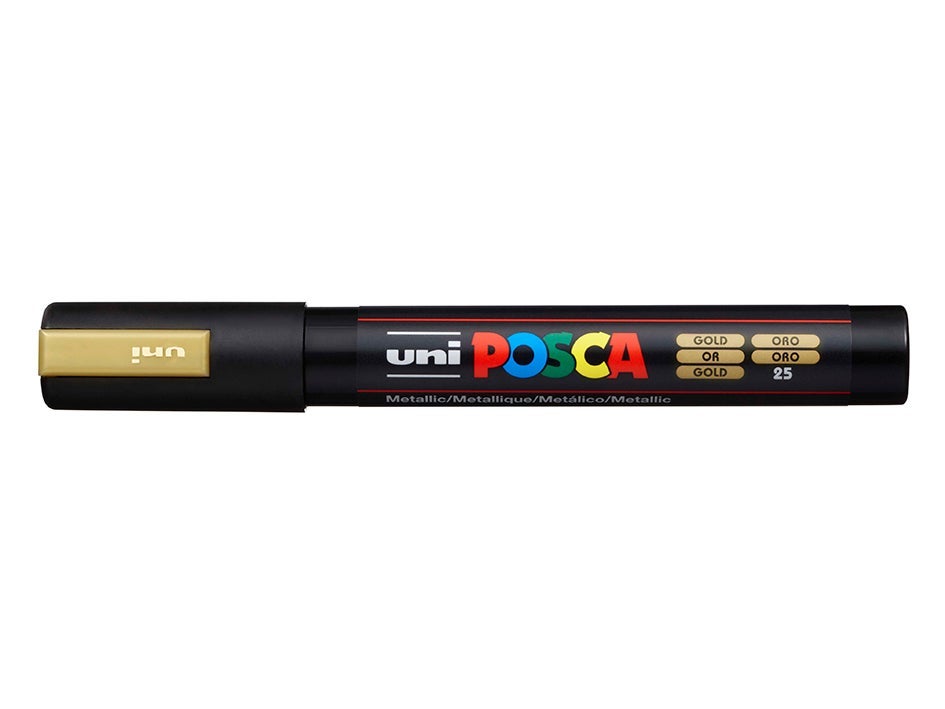 Tusj Posca PC-5M Medium 1,8-2,5mm Gull