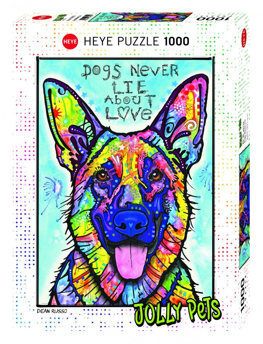 Puslespill 1000 Dogs Never Lie Heye