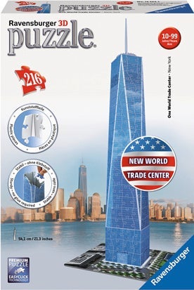Puslespill 216 3D One World Trade Center Ravensbur