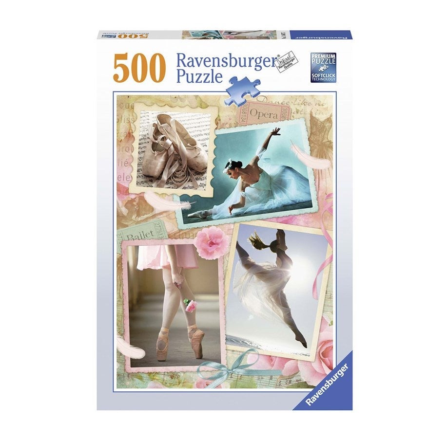 Puslespill 500 Ballerina Ravensburger