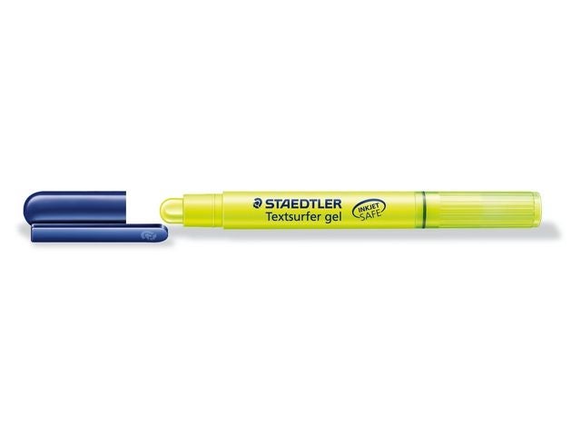 Tekstmarker Staedtler Gel gul