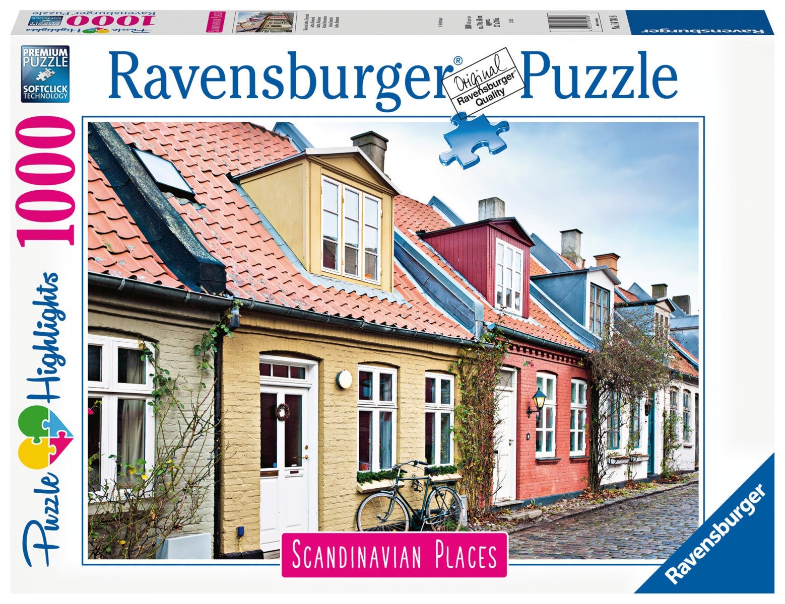 Puslespill 1000 Hus I Aarhus, Danmark Ravensburger