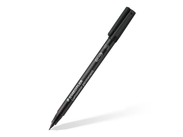 Merkepenn Lumocolor 313S 0,4mm sort
