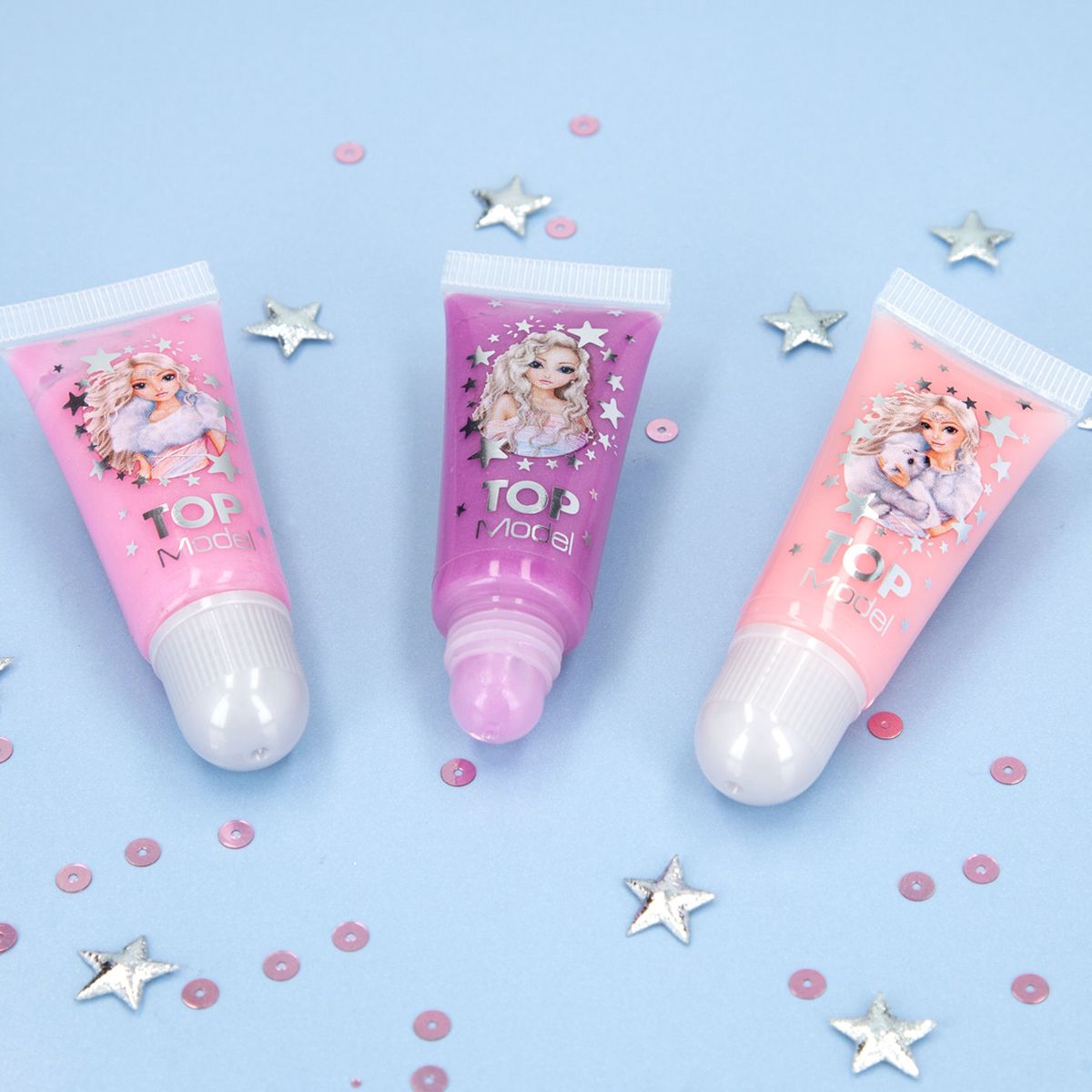 Lipgloss I Veske 3 Stk. Iceworld Topmodel