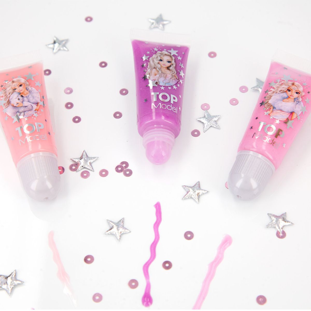 Lipgloss I Veske 3 Stk. Iceworld Topmodel