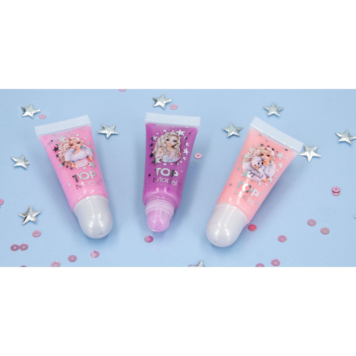 Lipgloss I Veske 3 Stk. Iceworld Topmodel
