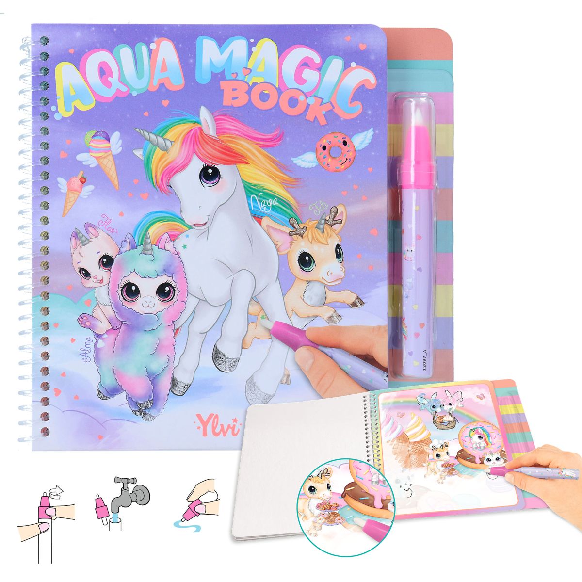 Aktivitetsbok Aqua Magic Ylvi