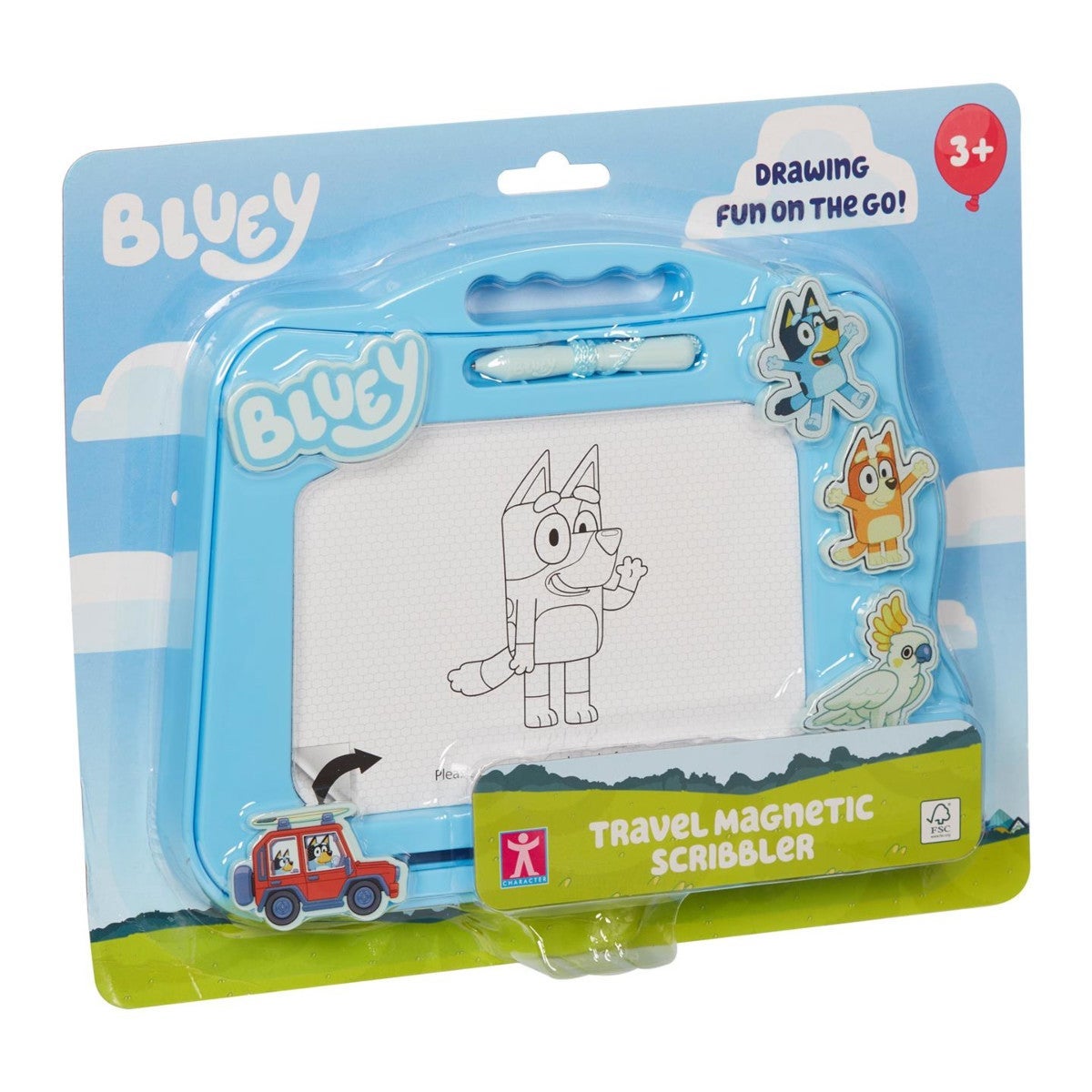 Tegnetavle Reise Bluey