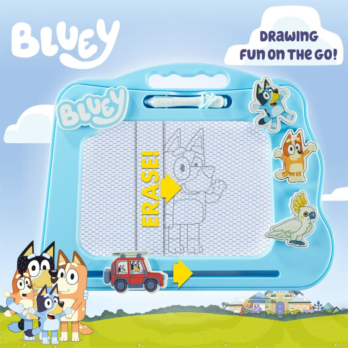 Tegnetavle Reise Bluey