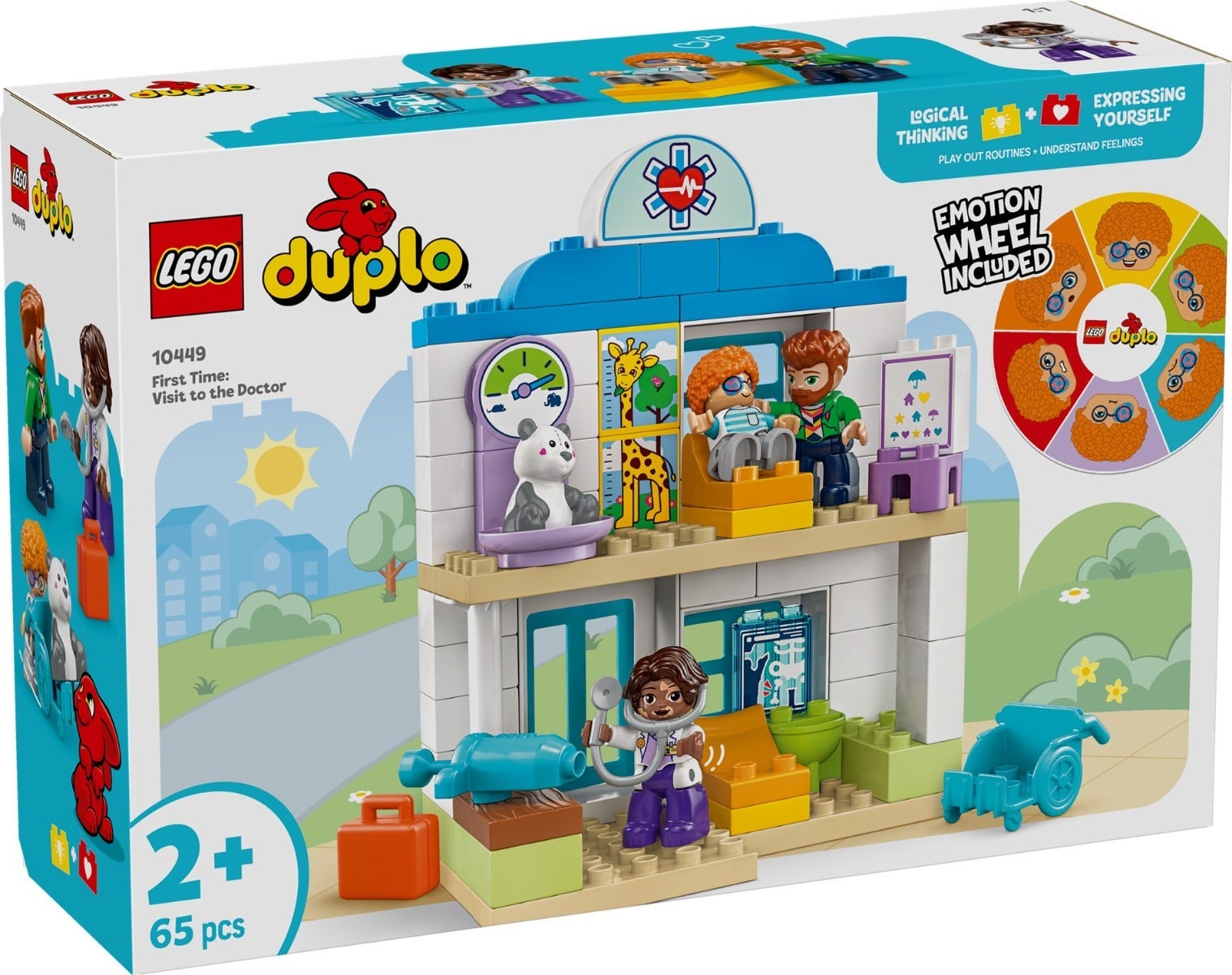Lego For første gang: Besøk hos legen 10449