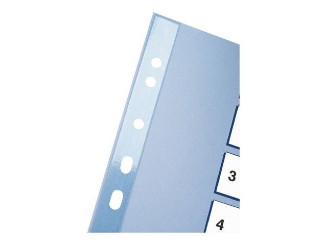 Register Esselte plast A4 1-10 blå/hvit
