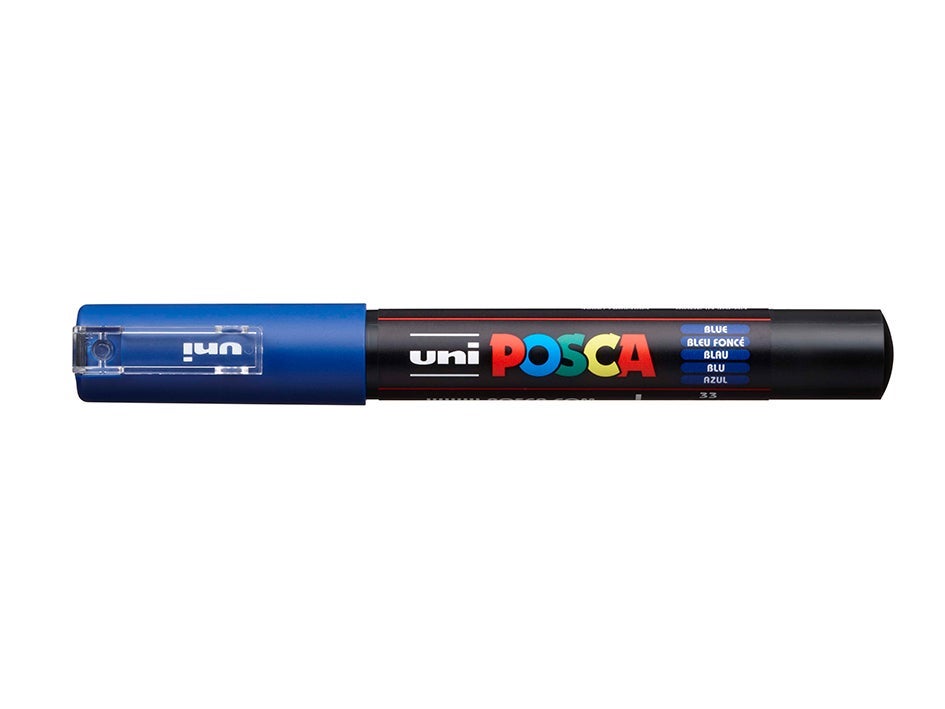 Tusj Uni Posca PC-1M Extra-Fine 0,7-1mm 33 Blue