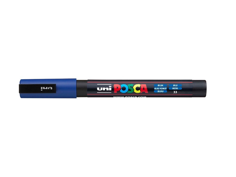 Tusj Uni Posca PC-3M Fine 0,9-1,3mm 33 Blue