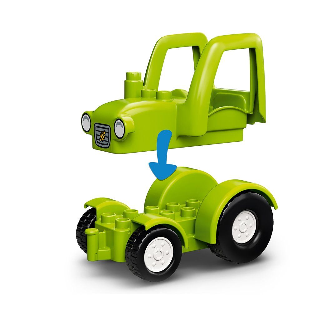 Lego Låve, traktor og bondegårdsdyr 10952