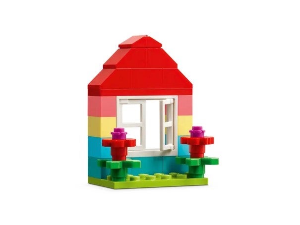 Lego Kreativ bygging med fargerike klosser