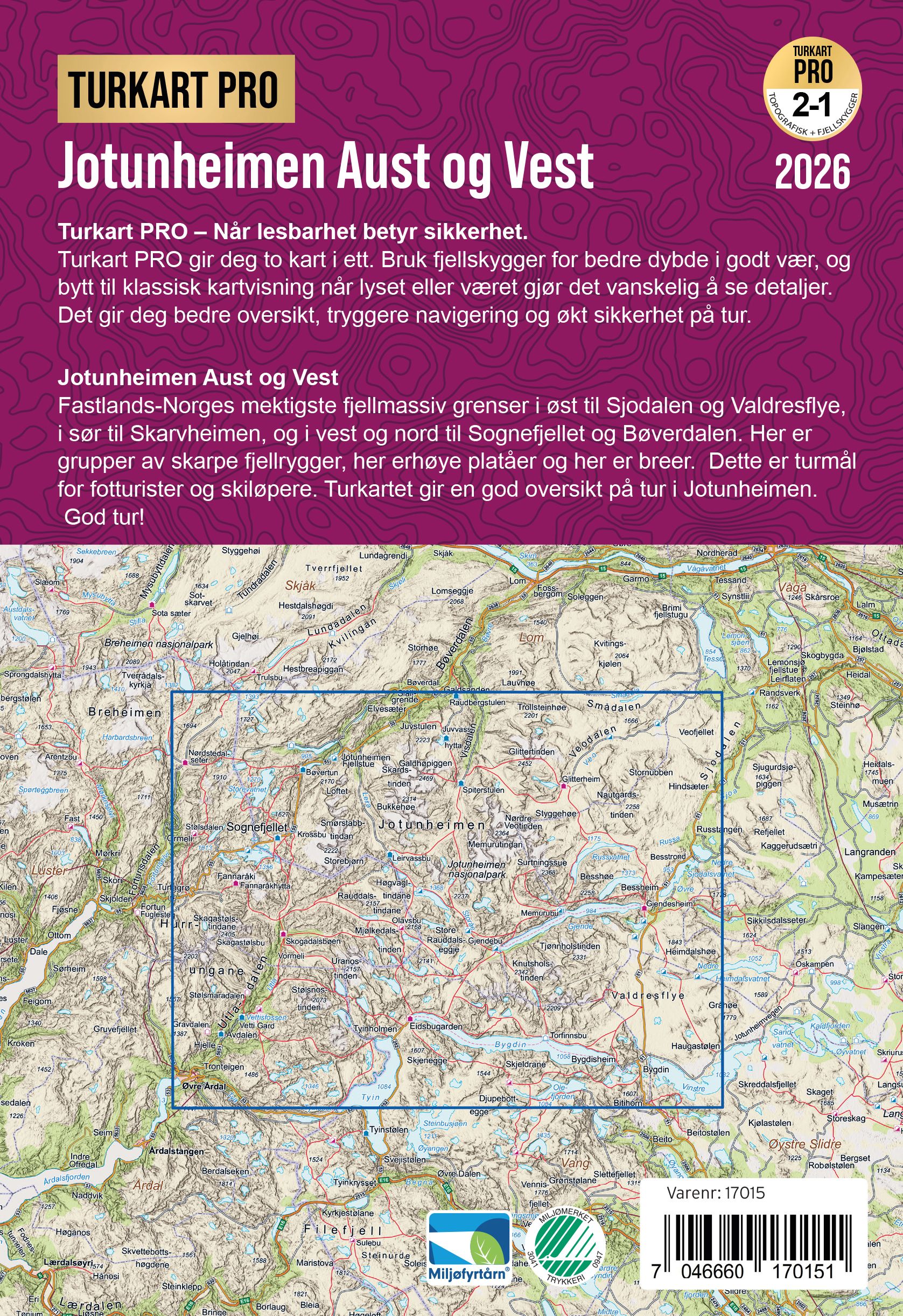 Turkart Pro Jotunheimen