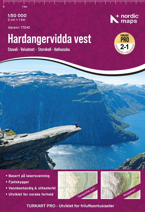 Turkart Pro Hardangervidda Vest