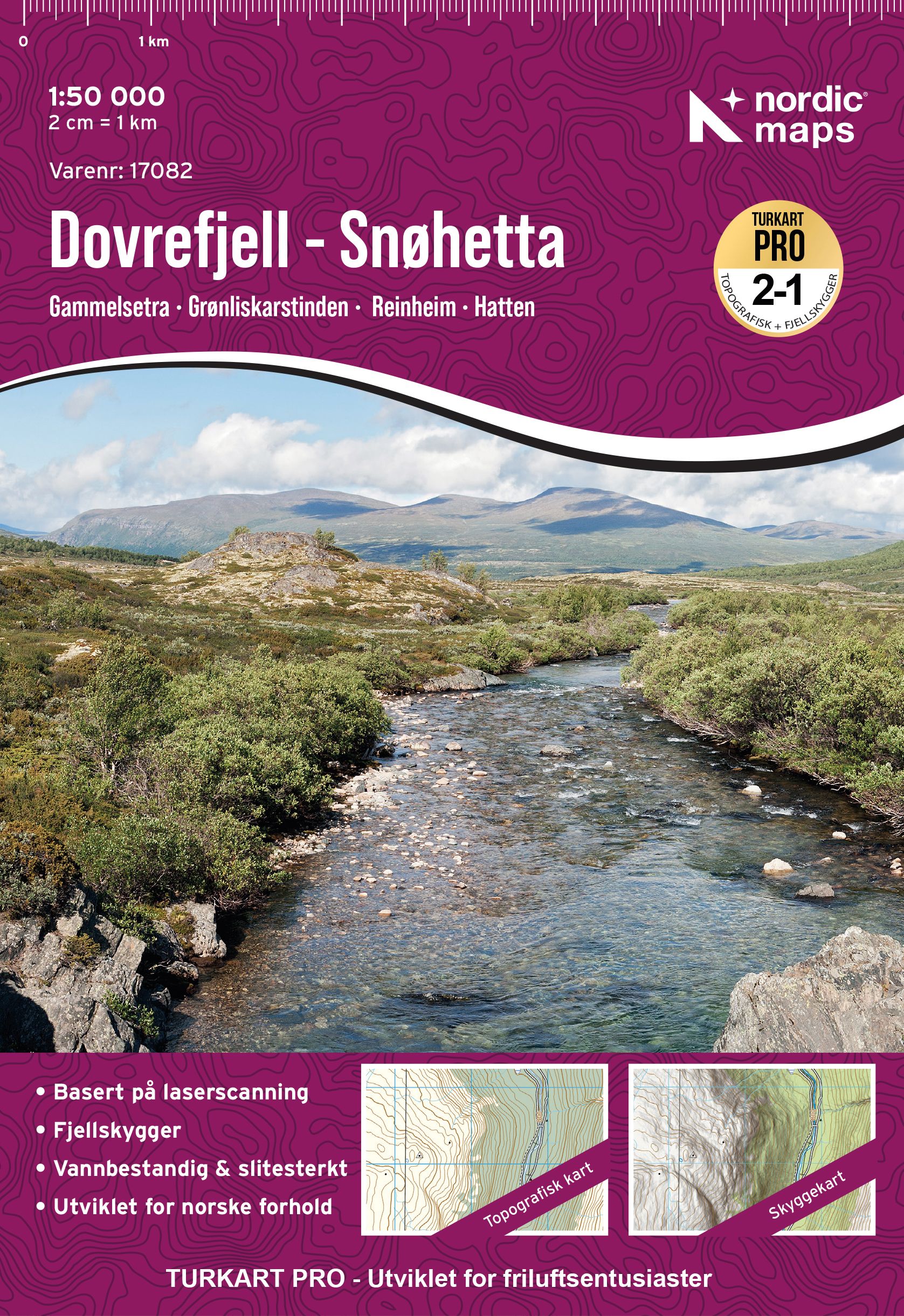 Turkart Pro Dovrefjell Snøhetta