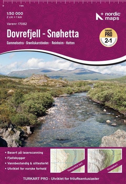 Turkart Pro Dovrefjell Snøhetta