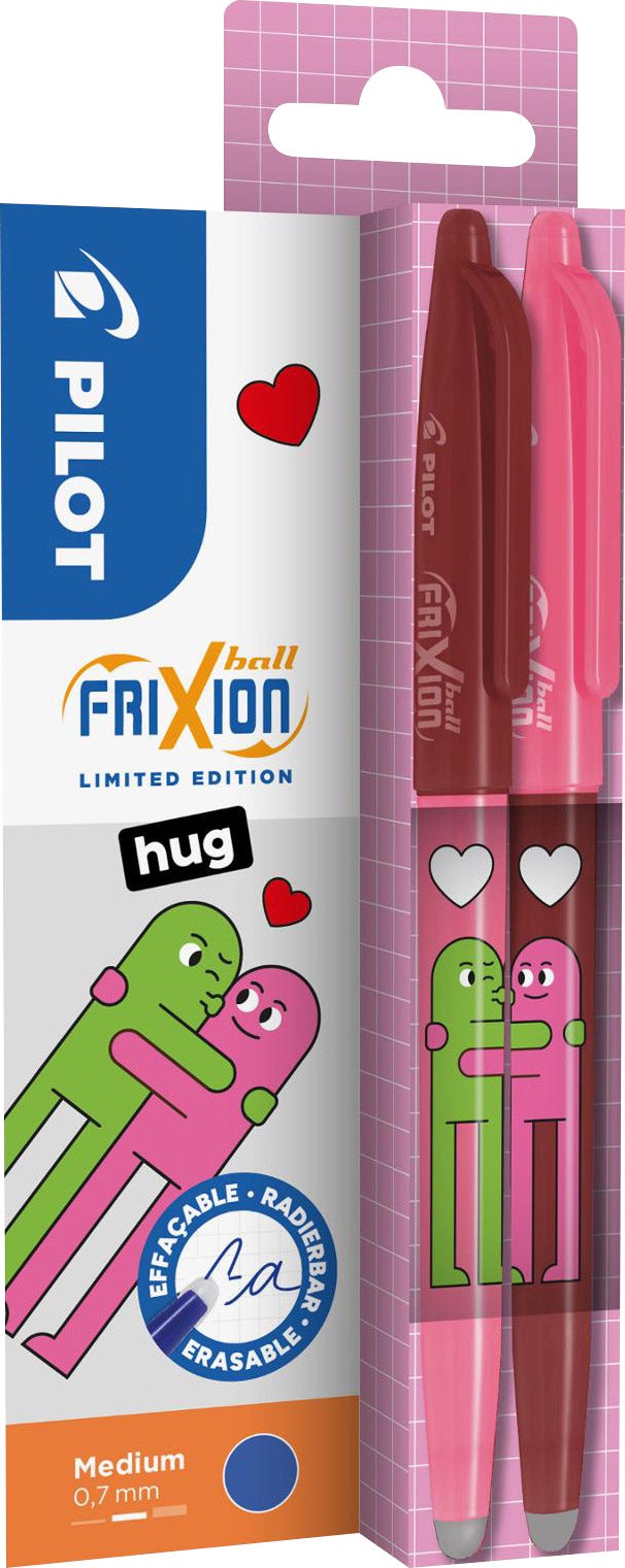 Geleroller Pilot Frixion Hug hearts (2)