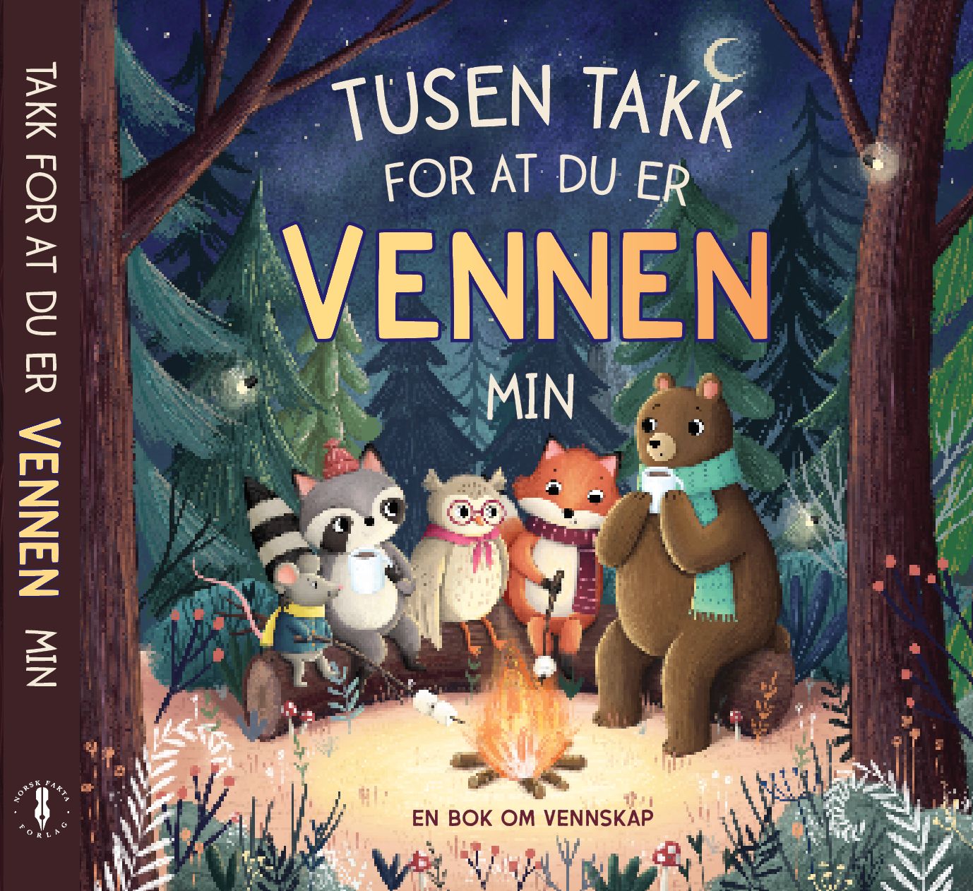 Tusen takk for at du er vennen min