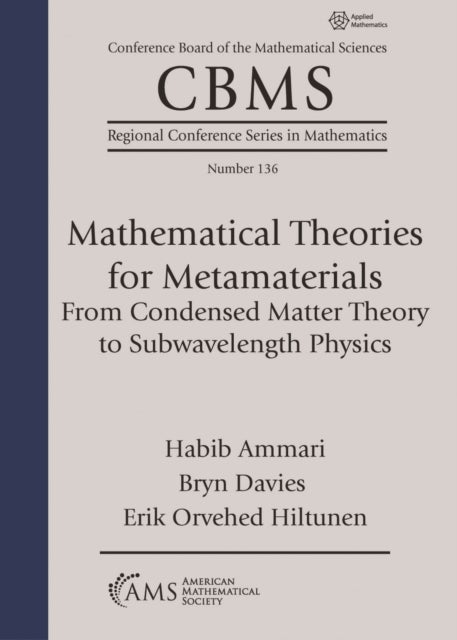 Mathematical Theories for Metamaterials - From Condensed Matter Theory to Subwavelength Physics
