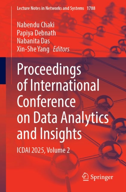 Proceedings of International Conference on Data Analytics and Insights - ICDAI 2025, Volume 2