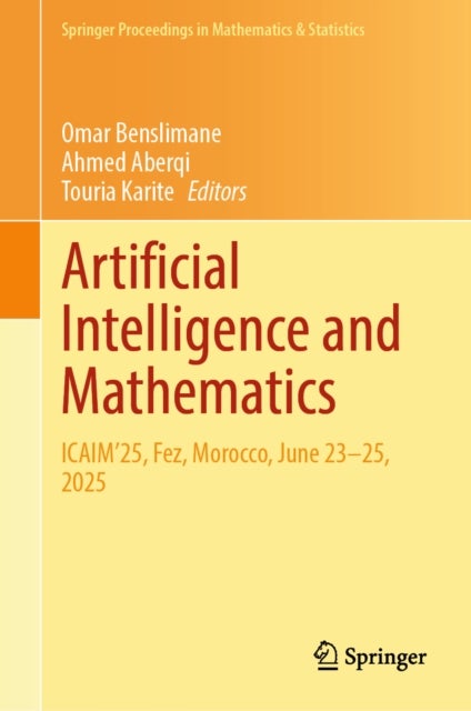 Artificial Intelligence and Mathematics - ICAIM'25, Fez, Morocco, June 23–25, 2025