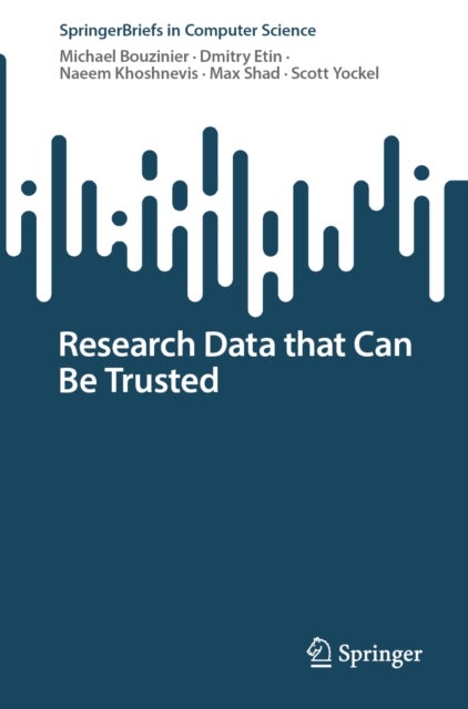 Research Data that Can Be Trusted