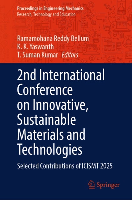 2nd International Conference on Innovative, Sustainable Materials and Technologies