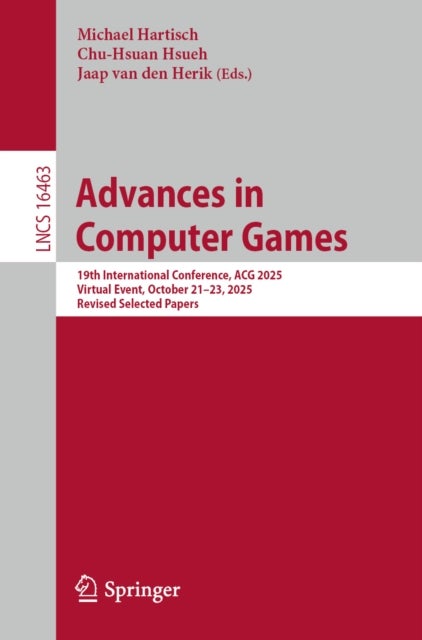 Advances in Computer Games - 19th International Conference, ACG 2025, Virtual Event, October 21–23, 2025, Revised Selected Papers