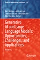 Generative AI and Large Language Models: Opportunities, Challenges, and Applications