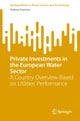 Private Investments in the European Water Sector