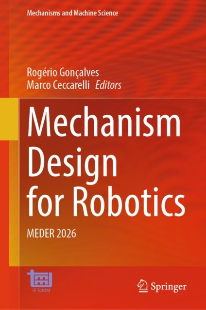 Mechanism Design for Robotics - MEDER 2026
