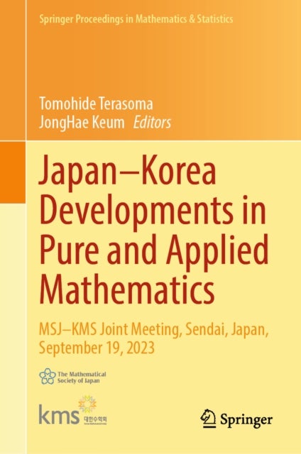Japan–Korea Developments in Pure and Applied Mathematics - MSJ–KMS Joint Meeting, Sendai, Japan, September 19, 2023