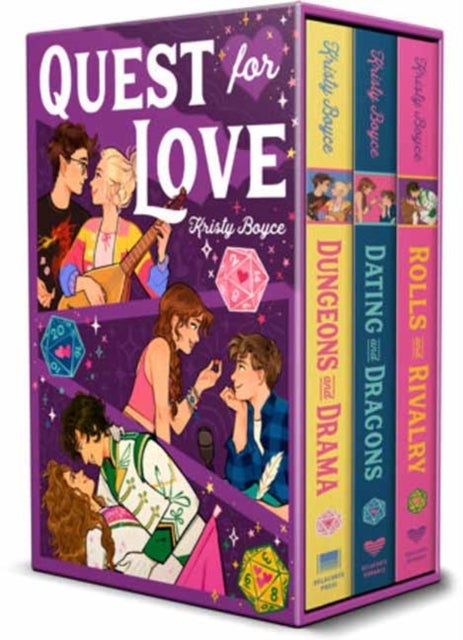 Quest for Love Collection (Kristy Boyce Boxed Set) - Dungeons and Drama; Dating and Dragons; Rolls and Rivalry