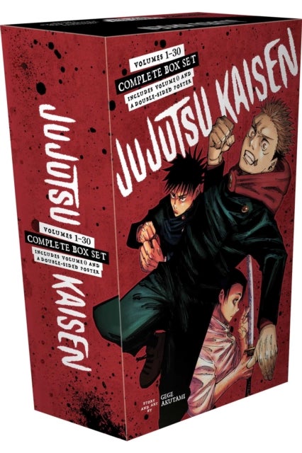 Jujutsu Kaisen Complete Box Set - Includes volumes 1-30 with volume 0