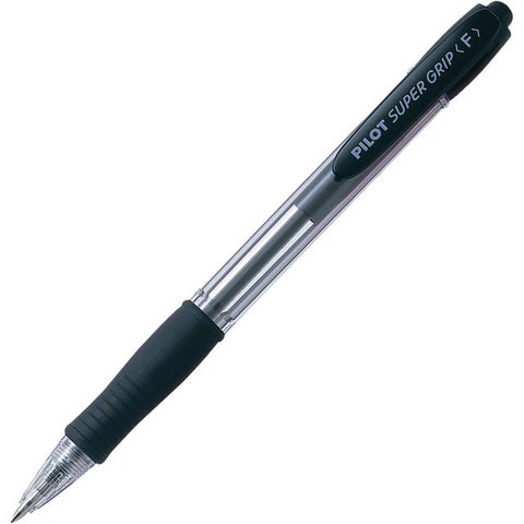 Kulepenn Pilot Supergrip F sort
