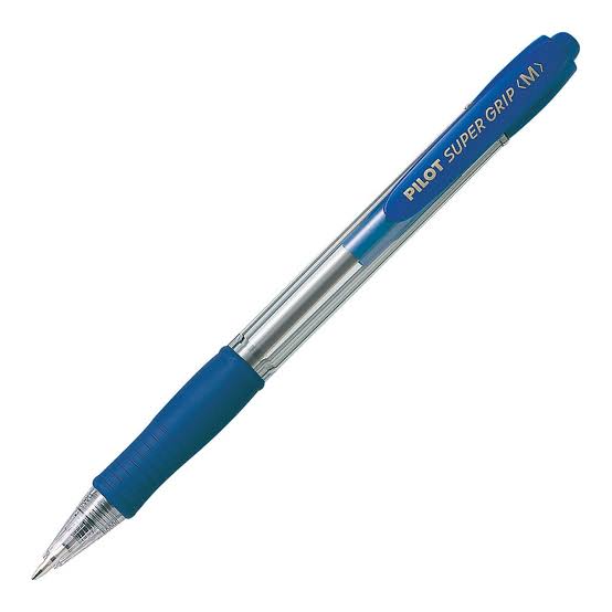 Kulepenn Pilot Supergrip M blå