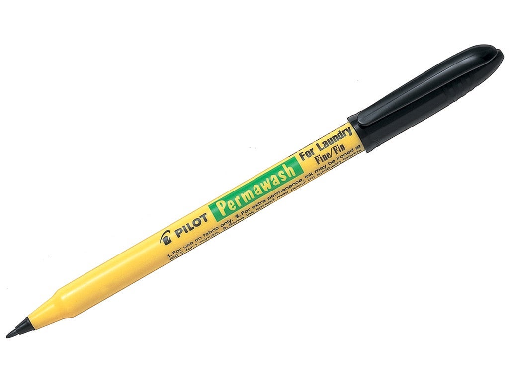 Tøymerkepenn Pilot sort