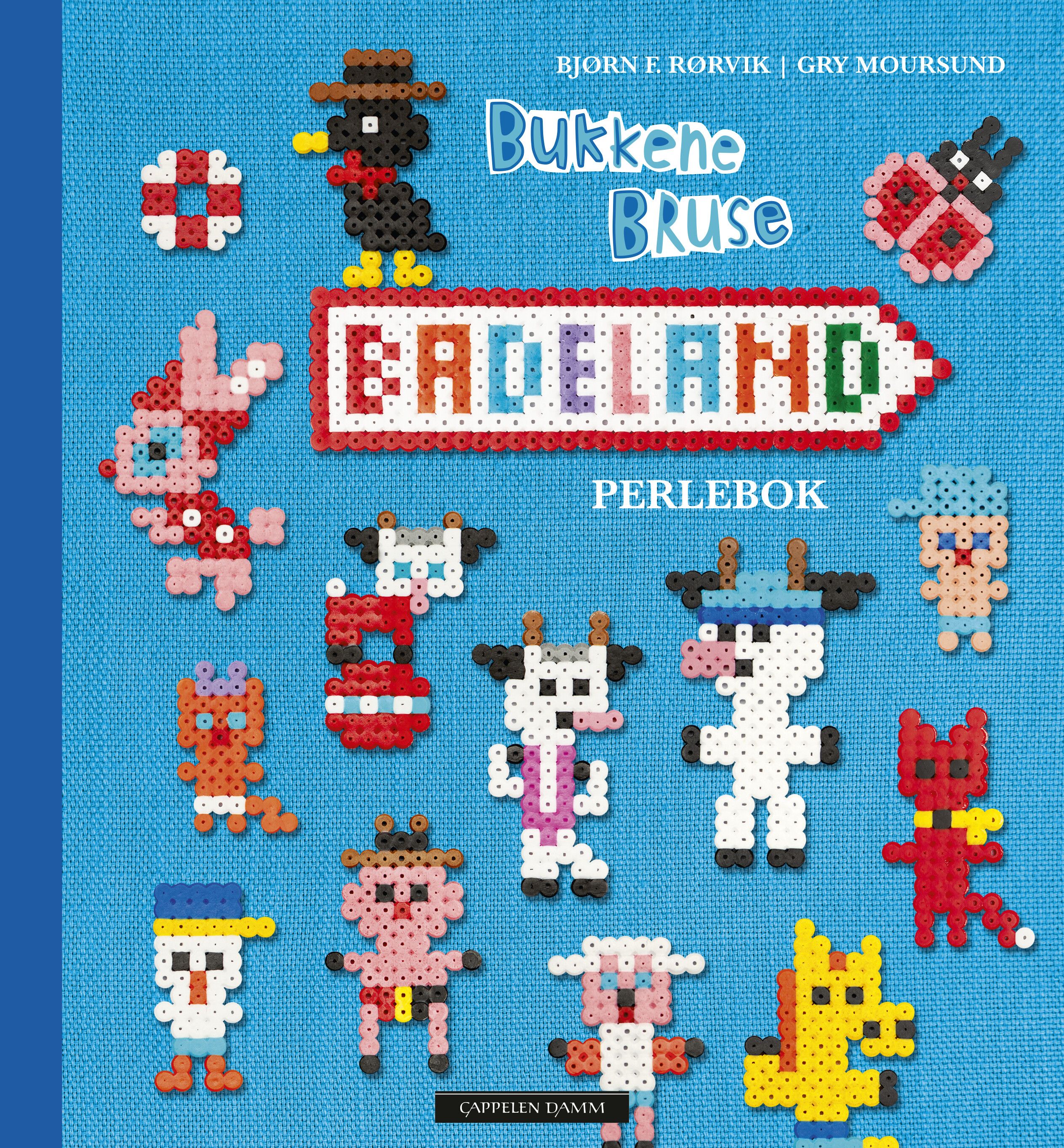 Bukkene Bruse på badeland - perlebok
