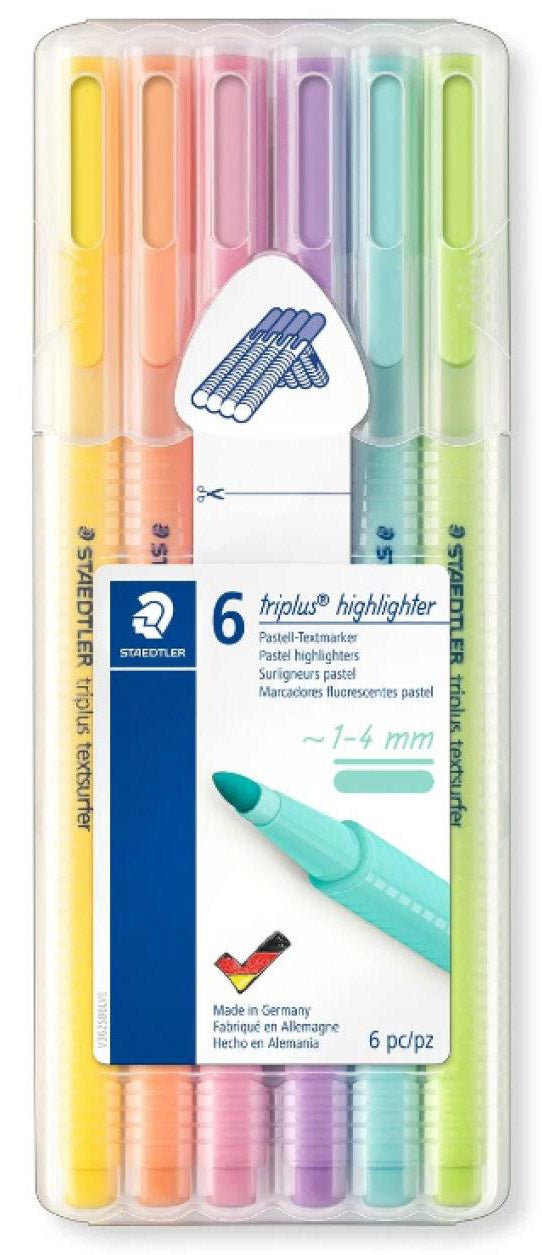 Tekstmarker Staedtler Triplus Pastel (6)