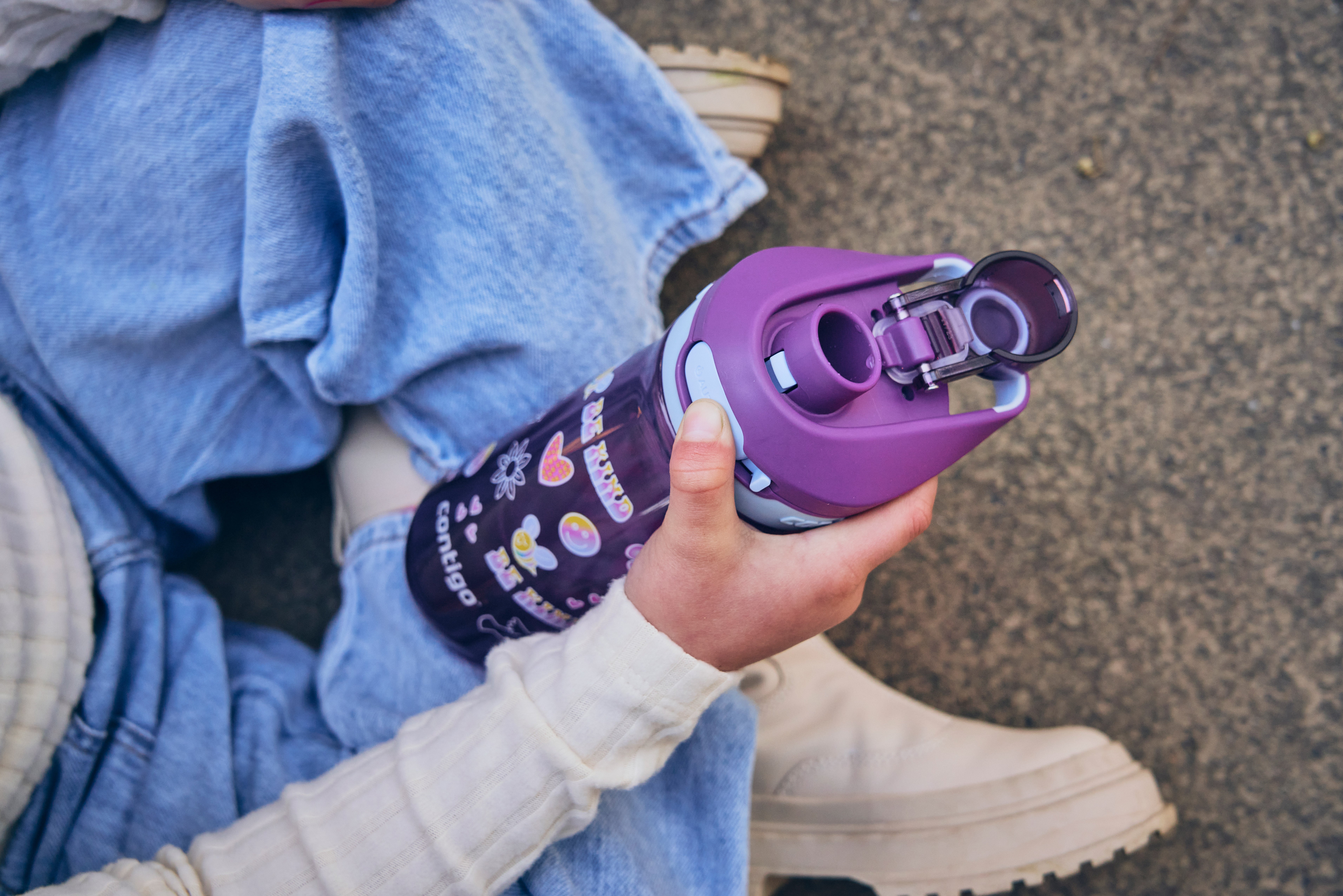 Drikkeflaske Contigo Jessie 420ml Lilla