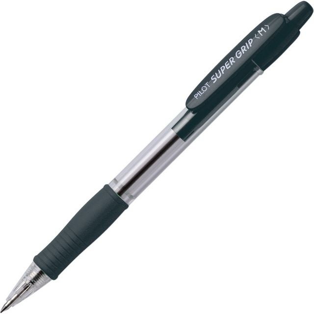 Kulepenn Pilot Supergrip M sort